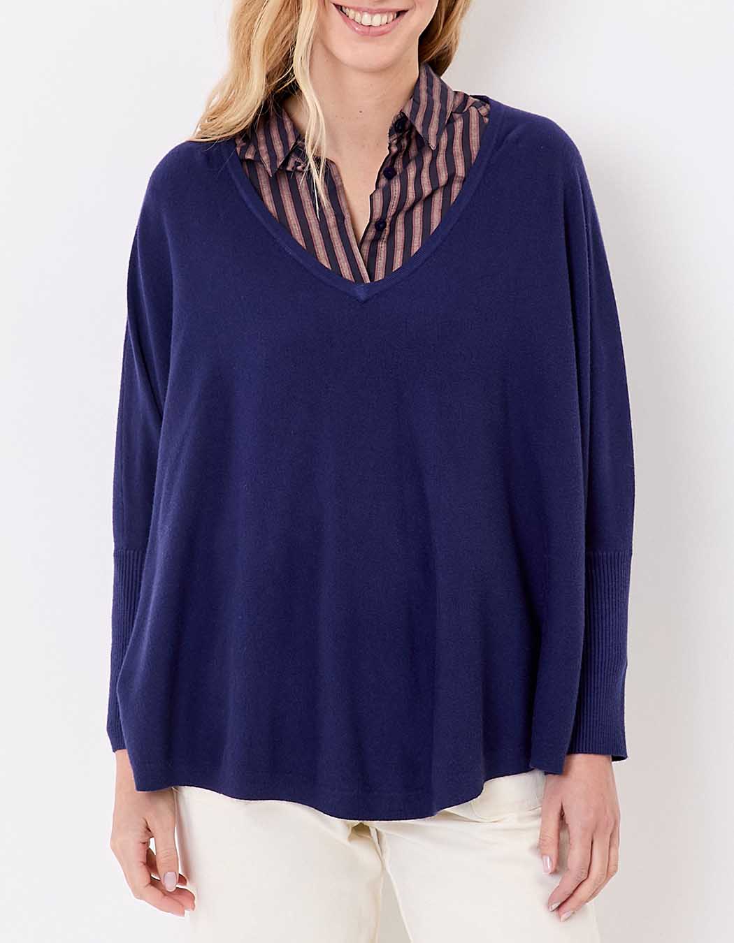 Pull oversize maille femme imprimé La Fiancée