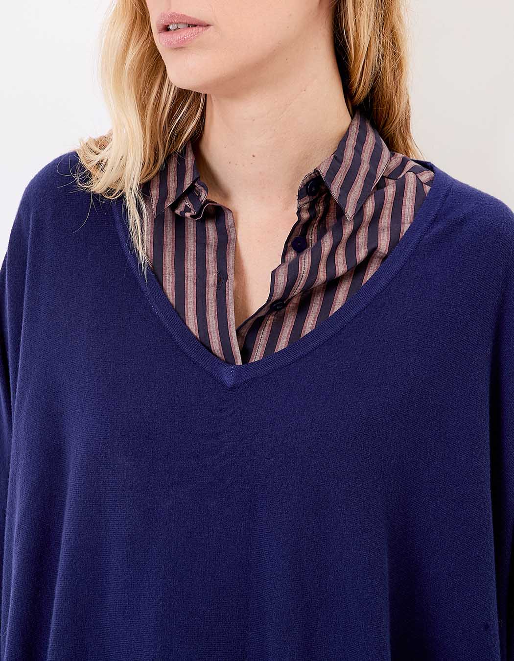 Pull oversize maille femme imprimé La Fiancée