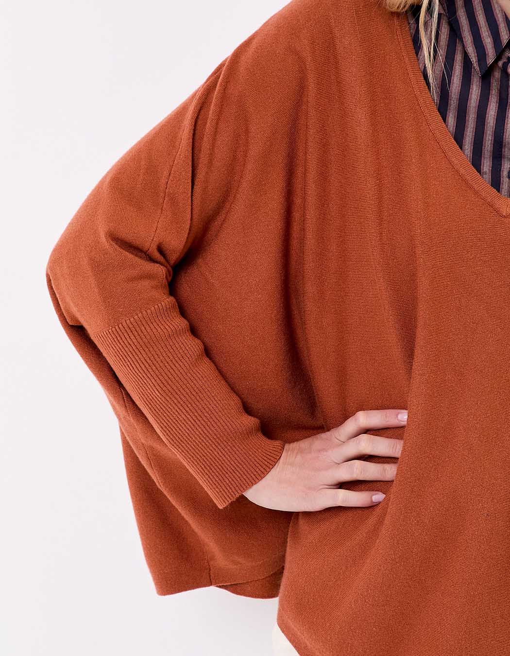 Pull oversize maille femme imprimé La Fiancée
