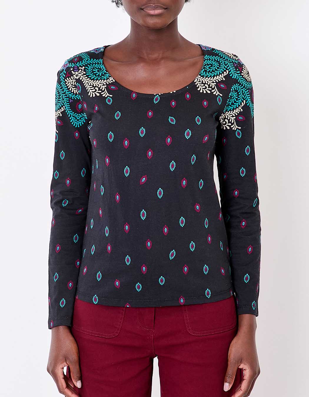T-shirt coton bio imprimé imprimé La Fiancée