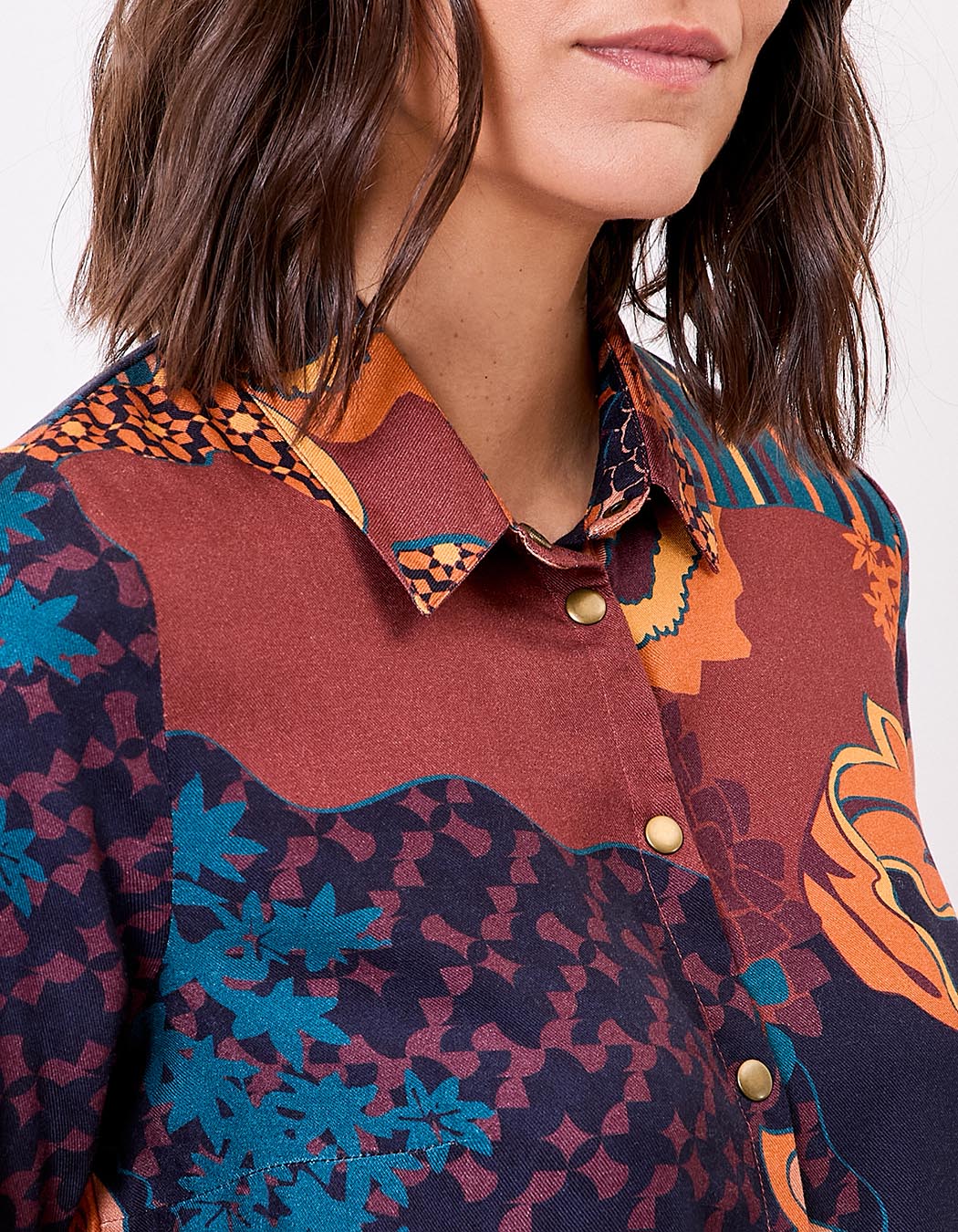 Chemise fluide femme imprimé La Fiancée