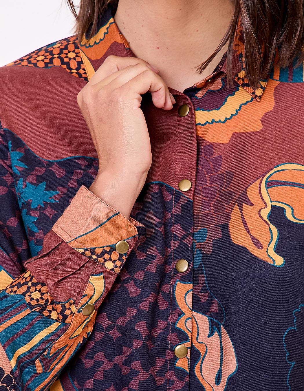 Chemise fluide femme imprimé La Fiancée