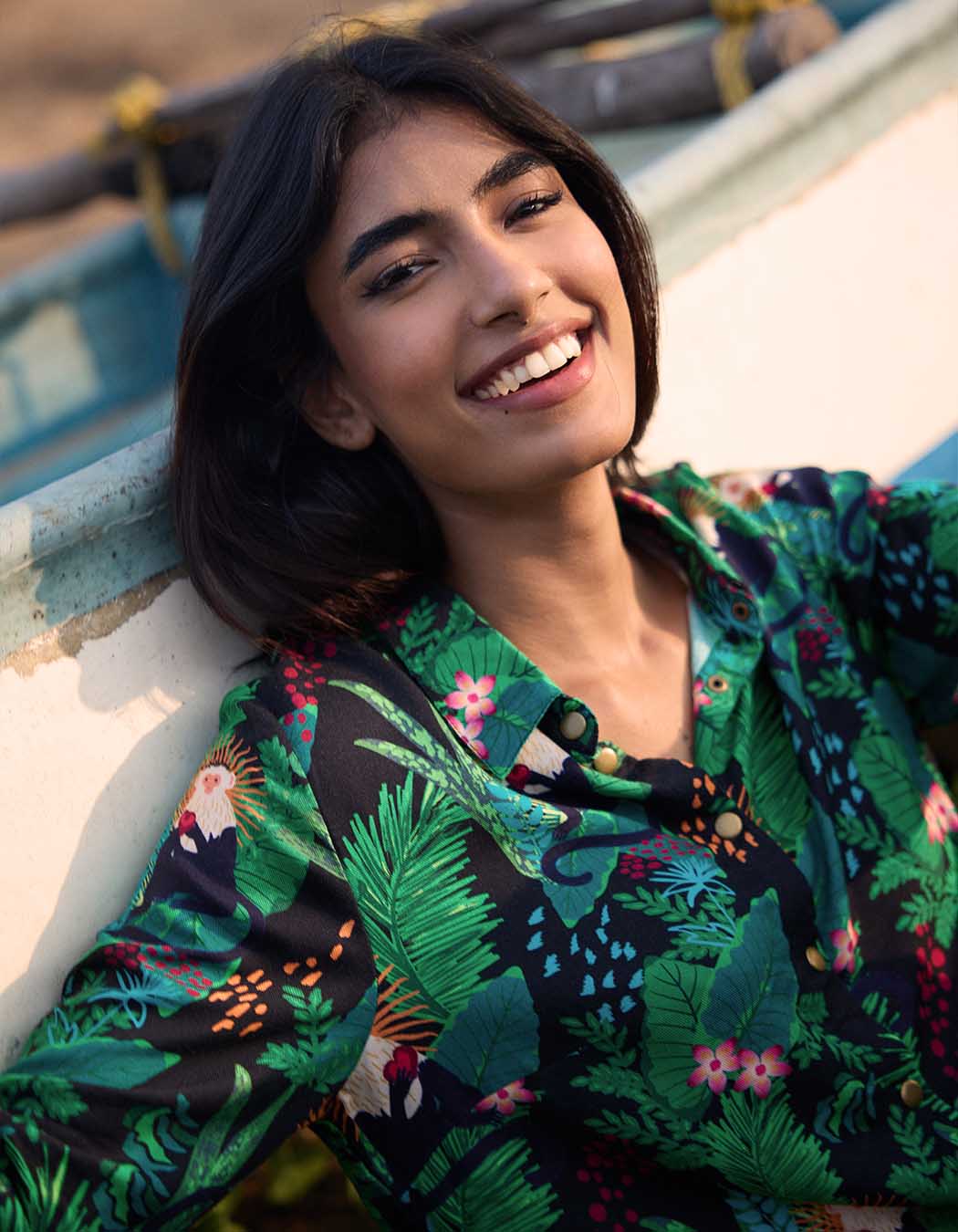 Chemise fluide femme imprimé La Fiancée