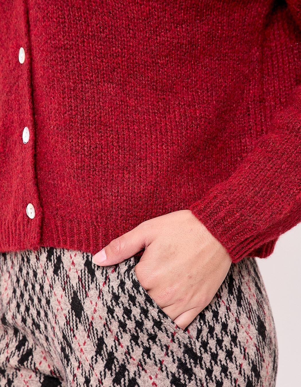 Gilet court femme uni imprim&eacute; La Fianc&eacute;e
