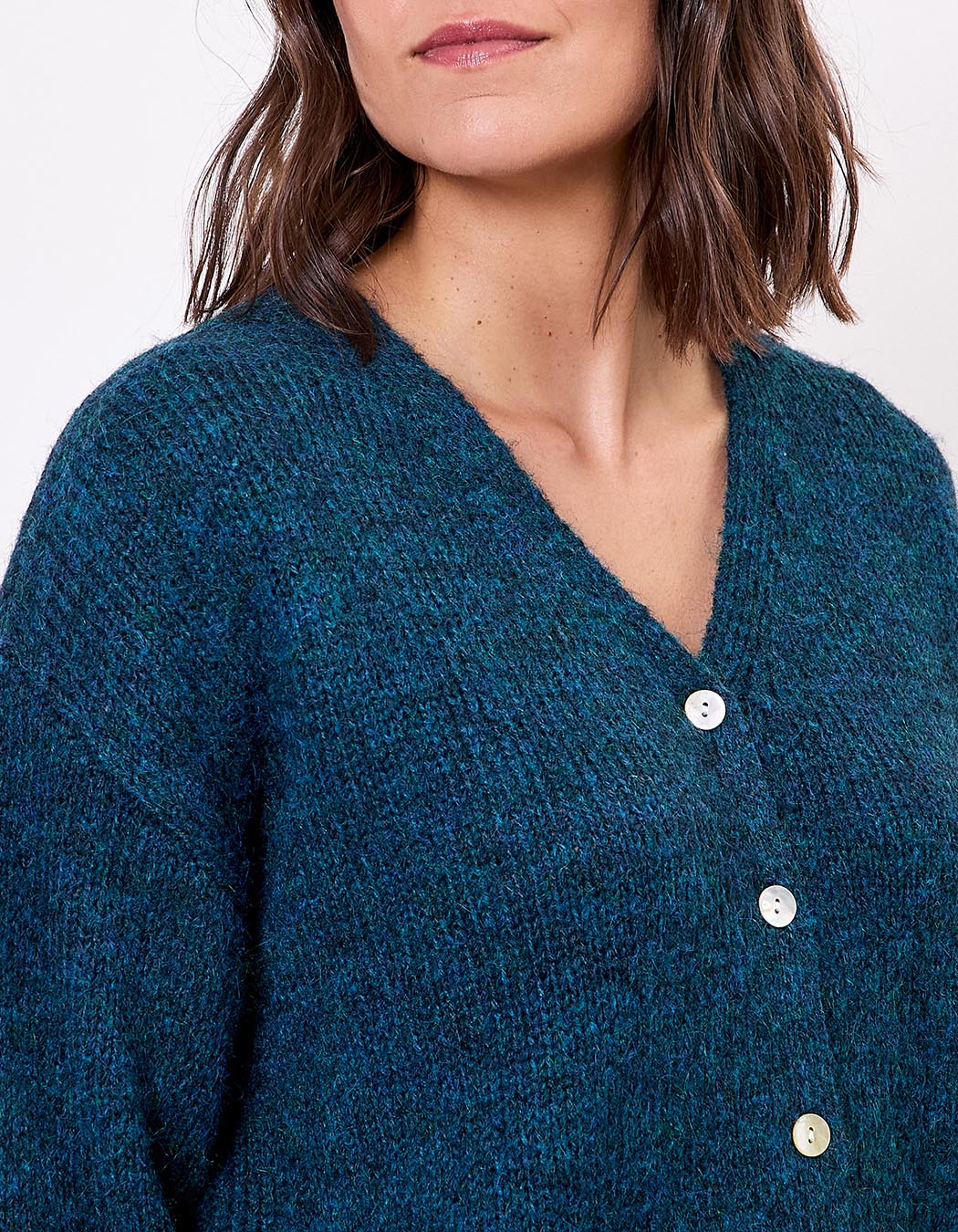 Gilet court femme uni imprimé La Fiancée