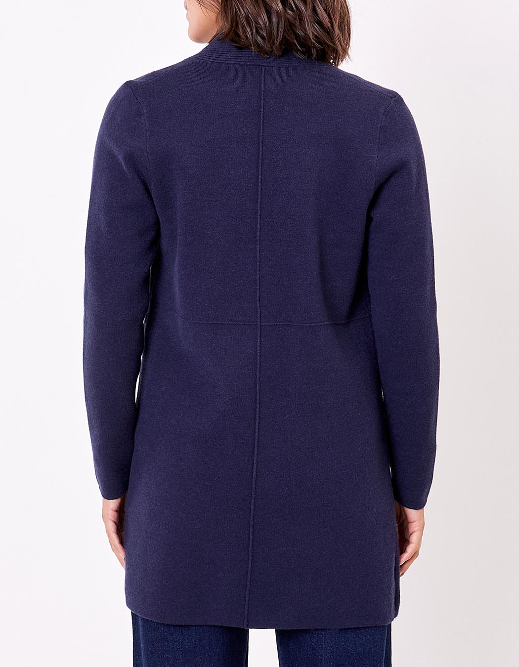 Gilet long en maille imprimé La Fiancée
