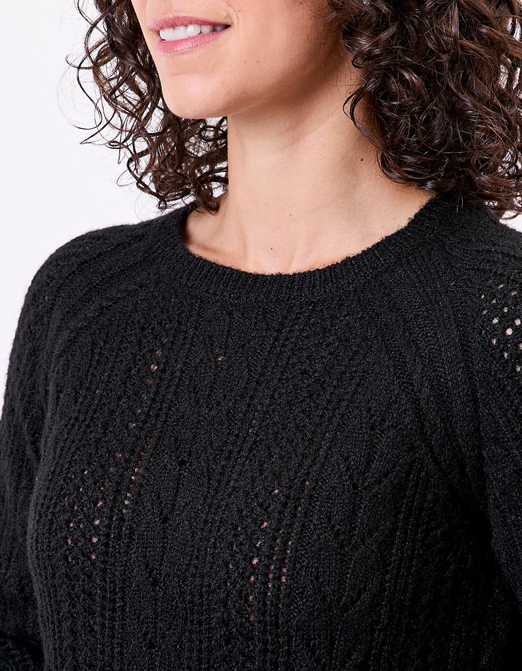 Pull tricot fantaisie imprimé La Fiancée