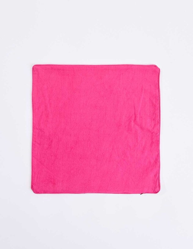 Housse de coussin velours imprim&eacute; 40 x 40 cm imprim&eacute; La Fianc&eacute;e