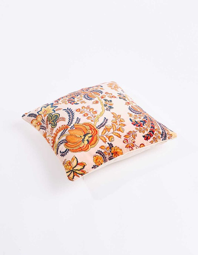 Housse de coussin velours imprim&eacute; 40 x 40 cm imprim&eacute; La Fianc&eacute;e