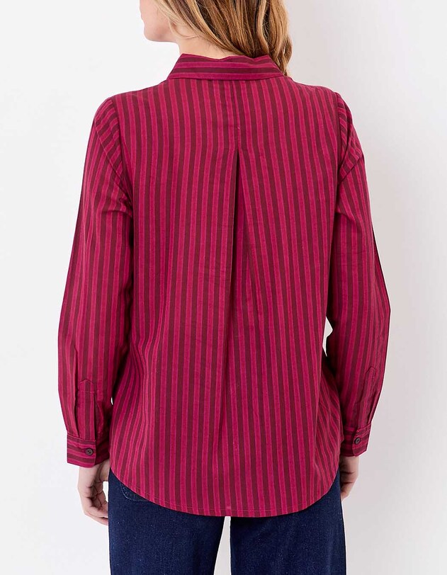 Chemise droite voile de coton bio imprim&eacute; La Fianc&eacute;e