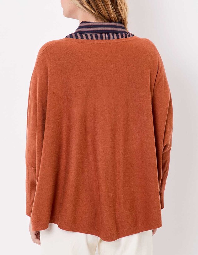 Pull oversize maille femme imprim&eacute; La Fianc&eacute;e