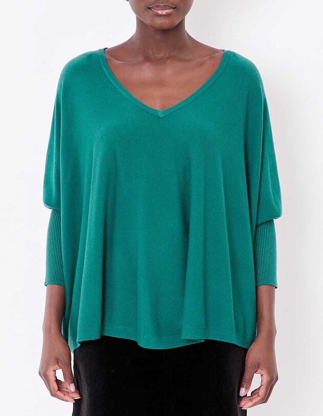 Pull oversize maille femme imprim&eacute; La Fianc&eacute;e