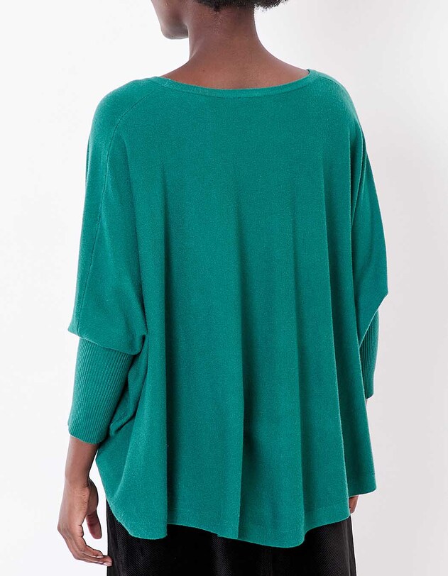 Pull oversize maille femme imprim&eacute; La Fianc&eacute;e