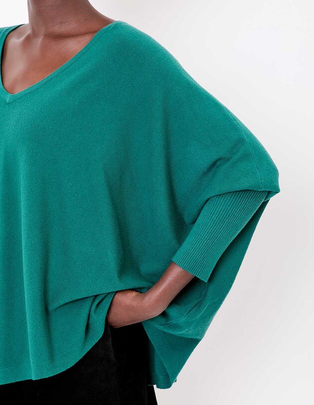 Pull oversize maille femme imprim&eacute; La Fianc&eacute;e