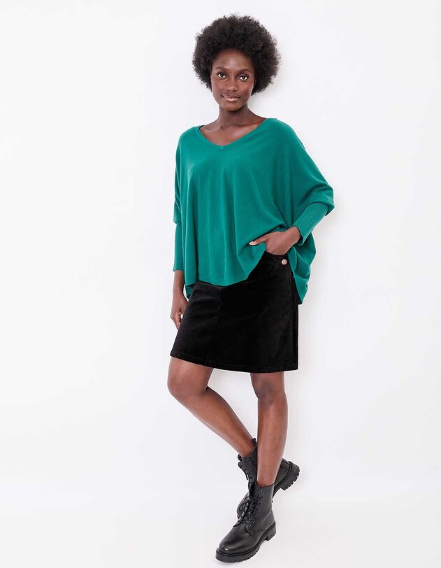 Pull oversize maille femme imprim&eacute; La Fianc&eacute;e