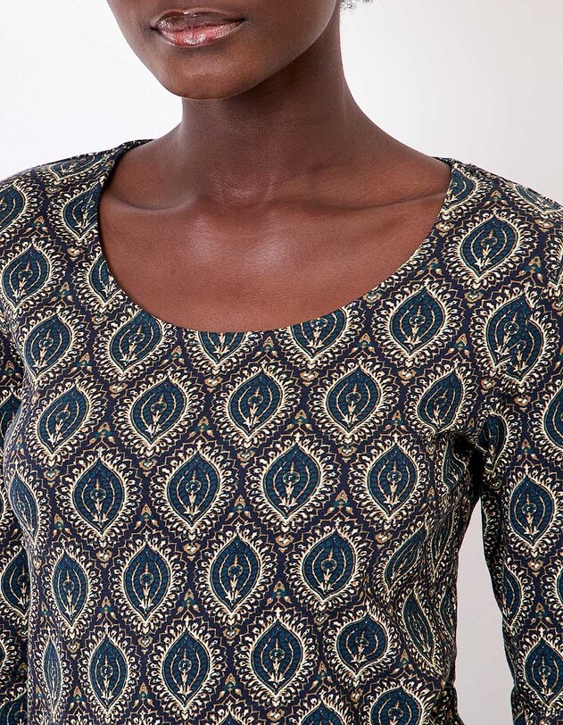 T-shirt coton bio imprim&eacute; imprim&eacute; La Fianc&eacute;e