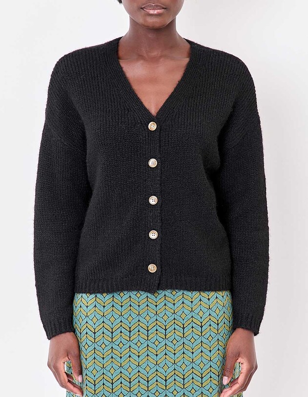 Gilet court femme uni imprim&eacute; La Fianc&eacute;e
