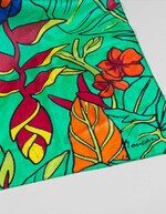 Foulard en soie imprimé imprimé La Fiancée