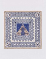 Foulard en soie imprimé imprimé La Fiancée