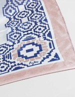 Foulard en soie imprimé imprimé La Fiancée