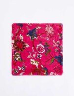 Housse de coussin velours imprimé 40 x 40 cm imprimé La Fiancée