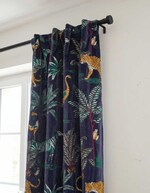 Rideau en velours imprimé 100 x 250 cm imprimé La Fiancée