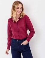 Chemise droite voile de coton bio imprimé La Fiancée