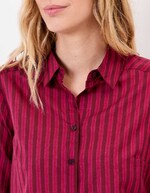 Chemise droite voile de coton bio imprimé La Fiancée