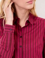 Chemise droite voile de coton bio imprimé La Fiancée