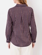 Chemise droite voile de coton bio imprimé La Fiancée