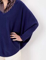 Pull oversize maille femme imprimé La Fiancée