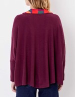 Pull oversize maille femme imprimé La Fiancée