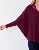 Pull oversize maille femme imprimé La Fiancée