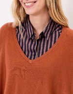 Pull oversize maille femme imprimé La Fiancée