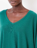 Pull oversize maille femme imprimé La Fiancée
