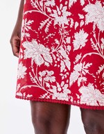 Robe voile de coton bio fines bretelles imprimé La Fiancée