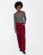 T-shirt coton bio imprimé imprimé La Fiancée