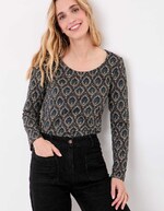 T-shirt coton bio imprimé imprimé La Fiancée