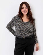 T-shirt coton bio imprimé imprimé La Fiancée