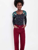 T-shirt coton bio imprimé imprimé La Fiancée
