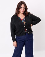 Gilet court femme uni imprim&eacute; La Fianc&eacute;e