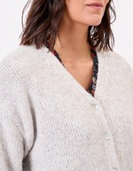 Gilet court femme uni imprimé La Fiancée