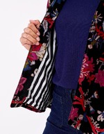 Veste Kimono velours imprimé La Fiancée