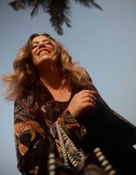 Veste Kimono velours imprimé La Fiancée