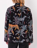 Veste Kimono velours imprimé La Fiancée