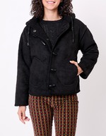 Manteau suède réversible imprimé La Fiancée