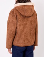 Manteau suède réversible imprimé La Fiancée