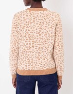 Pull maille duveteuse imprimé La Fiancée