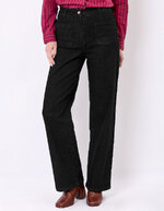 Jean large denim coton stretch imprimé La Fiancée