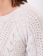 Pull tricot fantaisie imprimé La Fiancée